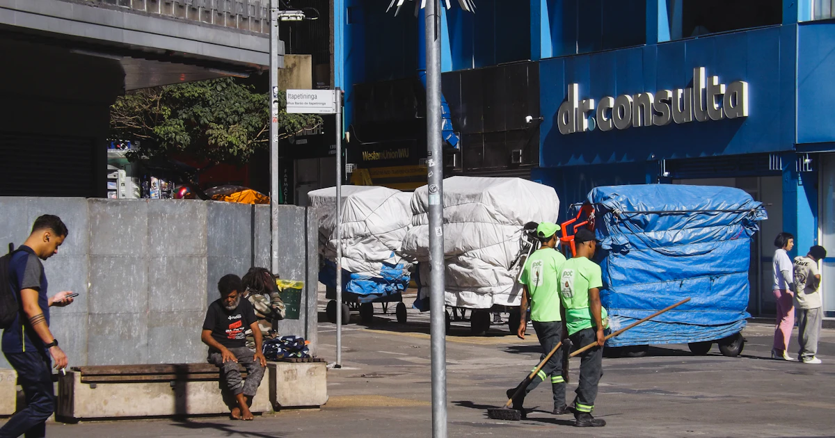 Trabalhador conferindo contracheque e calculando FGTS